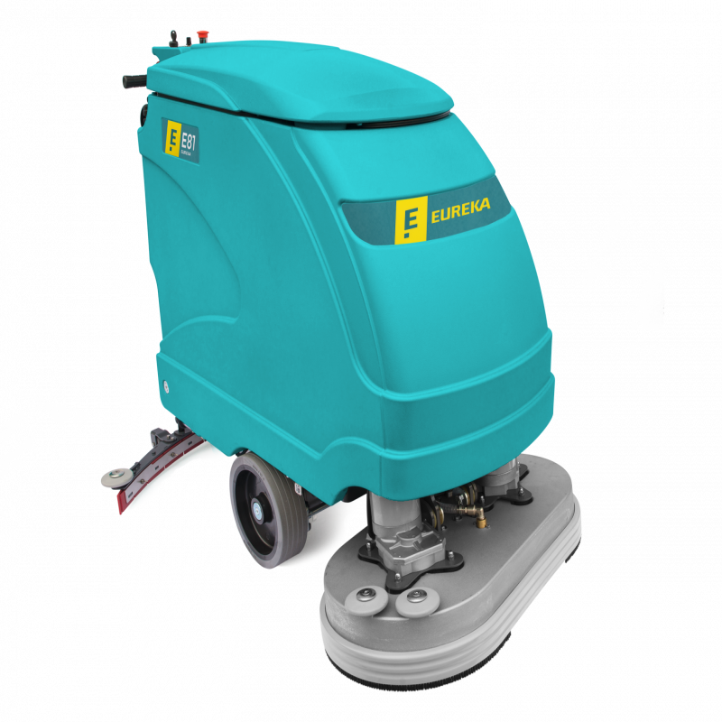 Máy chà sàn liên hợp đẩy tay hoạt động ắc quy, 2440 m2/h