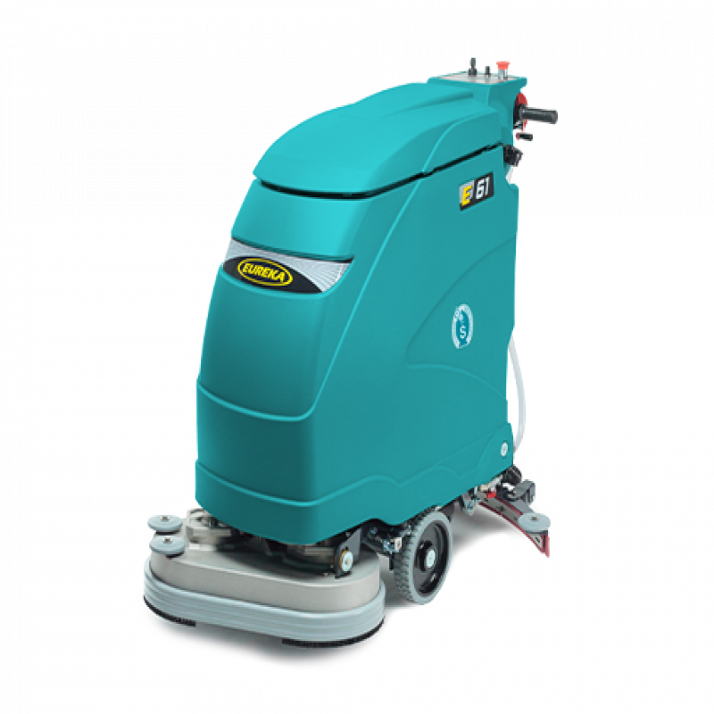 Máy chà sàn liên hợp đẩy tay hoạt động ắc quy, 3645 m2/h