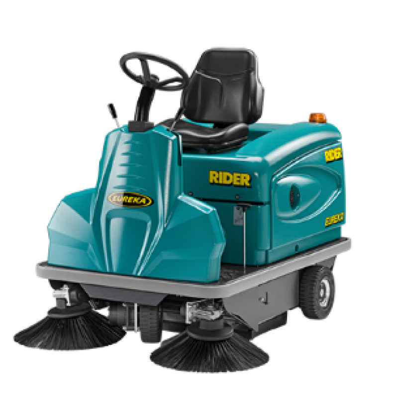 Máy quét rác ngồi lái hoạt động bằng động cơ xăng, 10.140 m2/h