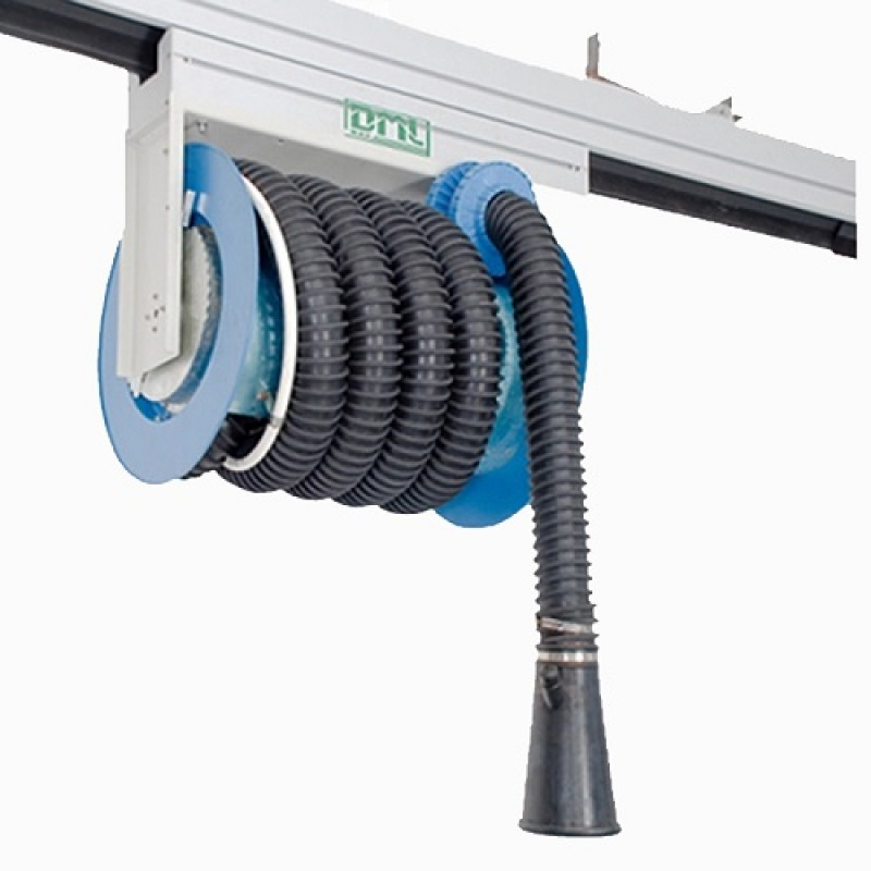Cuộn ống hút di trượt Ø75mm dài 8m - Phụ kiện dùng cho hệ thống hút khí xả
