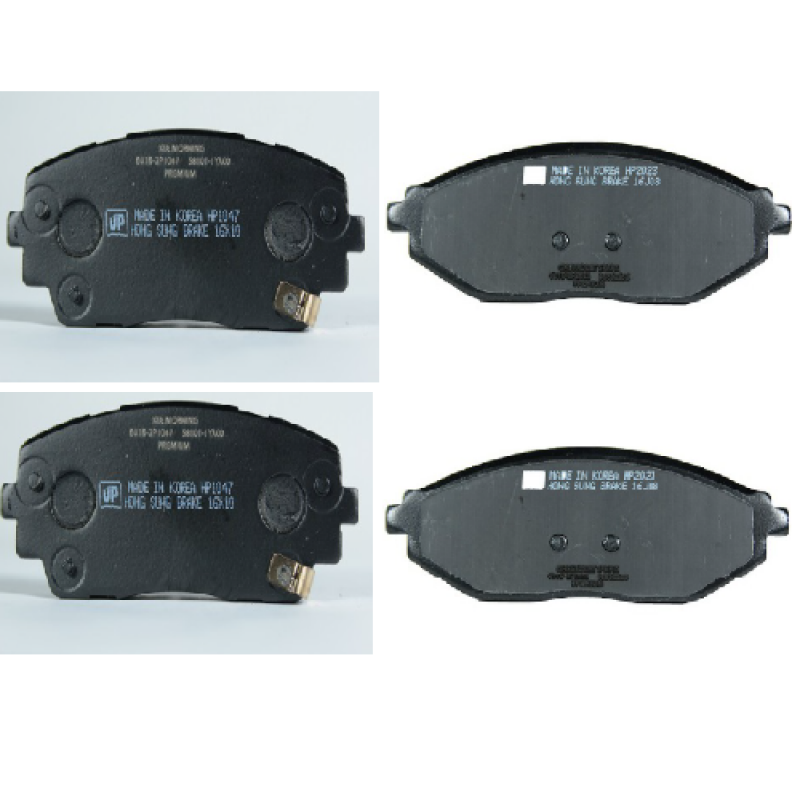 Má phanh trước UP PARTS Genuine dùng cho: TOYOTA VIOS LIMO 2007 - 2014, YARIS 2006-2013