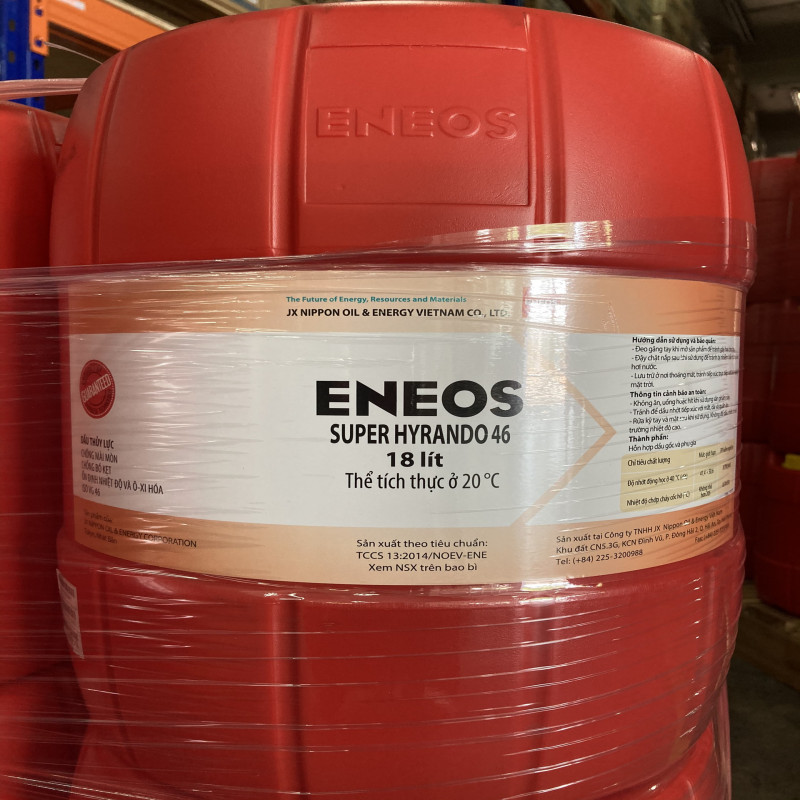 Dầu thủy lực Eneos Super Hyrando 46 (Xô 18 lít)