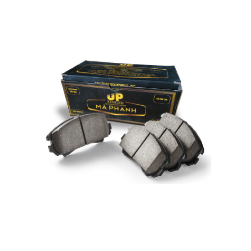 Má phanh sau UP PARTS Premium dùng cho: KIA K3/CERATO 13-, RIO 11-, RONDO/CARENS 13-, HYUNDAI ACCENT 10-, TUCSON 06- , ELANTRA 11-, I30 13-