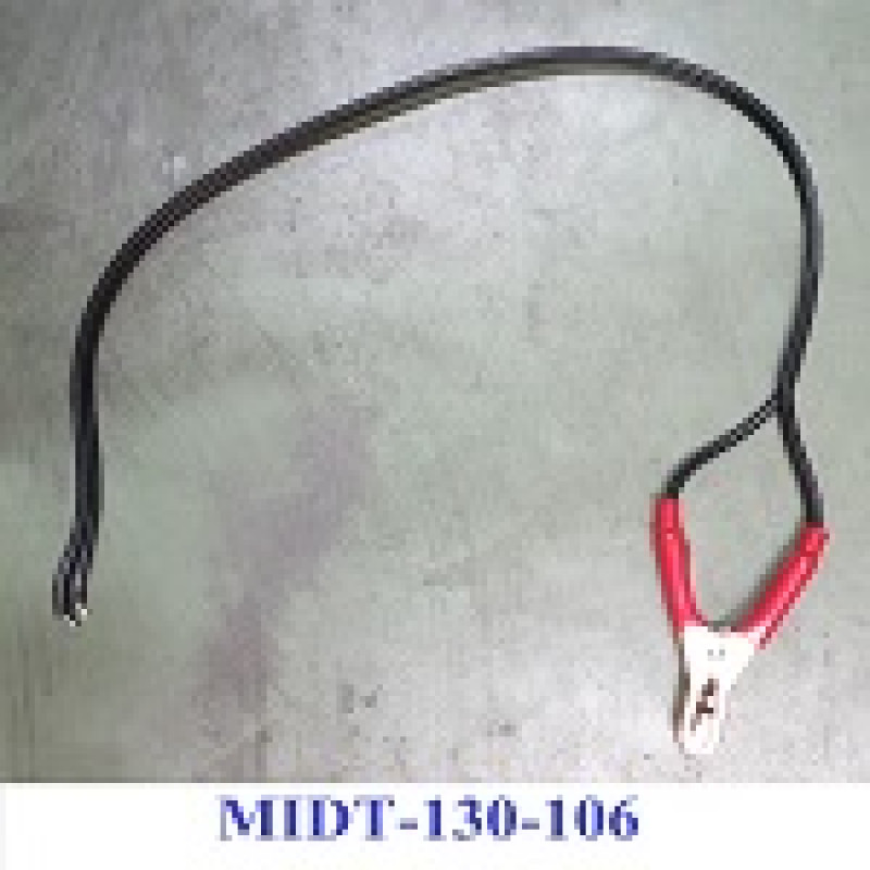 Dây cáp và đầu kẹp màu đỏ - Phụ kiện dùng cho máy kiểm tra ác quy MDX-P300