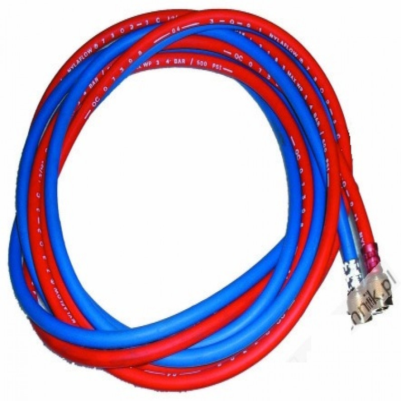 Dây cao áp màu đỏ - Phụ kiện dùng cho máy nạp ga điều hòa KC100 code 0100019R