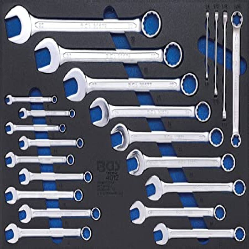 Bộ cờ lê tròng, 22 chi tiết (8-32 mm)