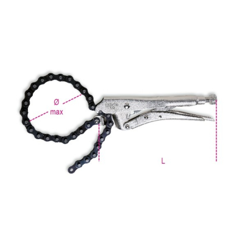 Kìm chết dây xích cỡ 150 mm, dài 230 mm