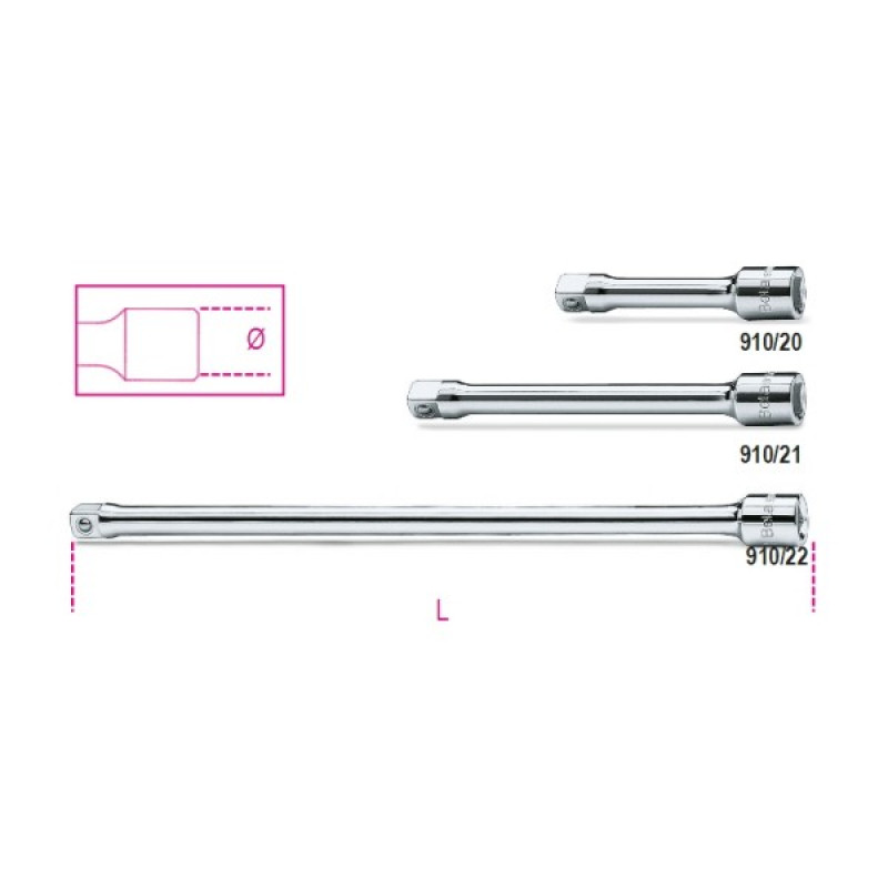 Đầu nối dài 125 mm cỡ 3/8"