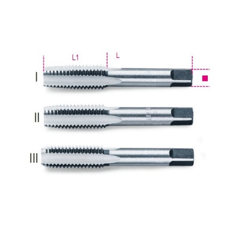 Bộ mũi taro, 3 chi tiết (M10 x 1,5mm)