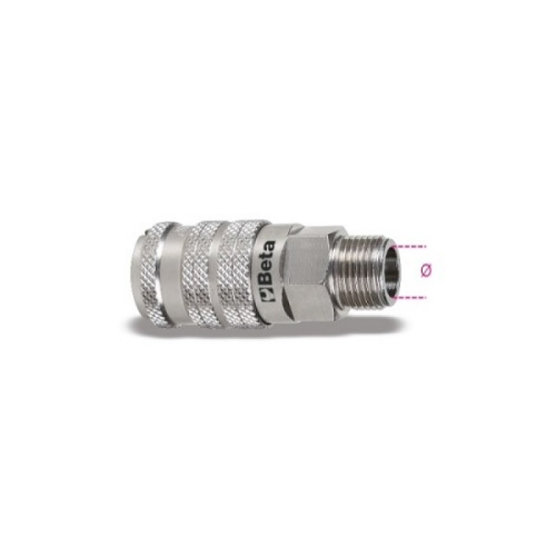 Đầu đực nối nhanh 1/4"