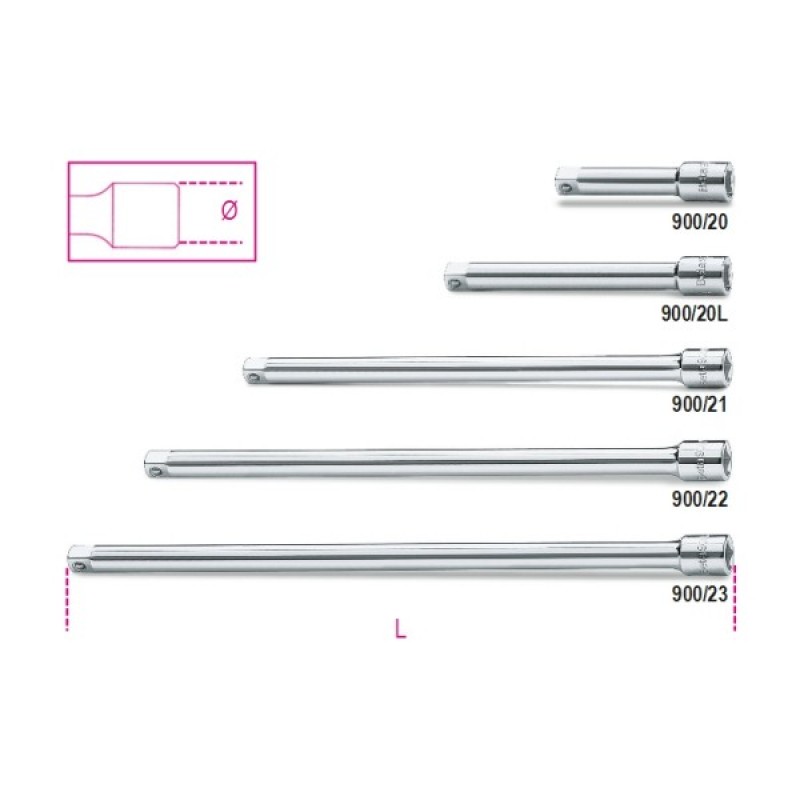 Đầu nối dài 150 mm cỡ 1/4"