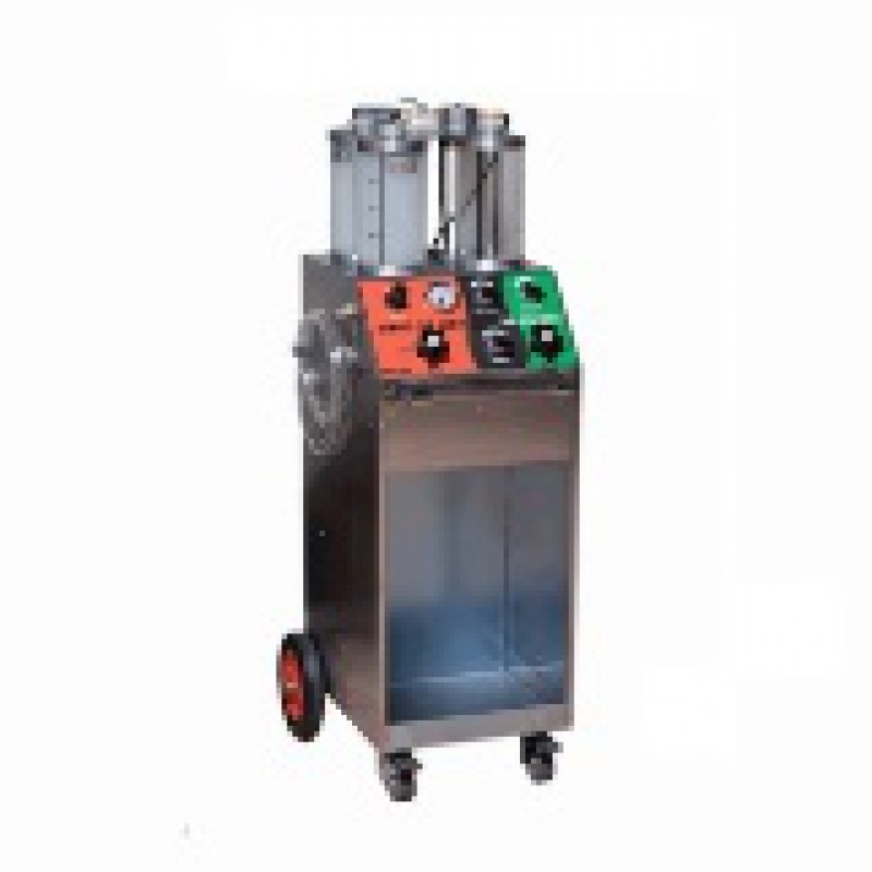 Thiết bị thay dầu phanh và dầu trợ lực lái, hoạt động khí nén