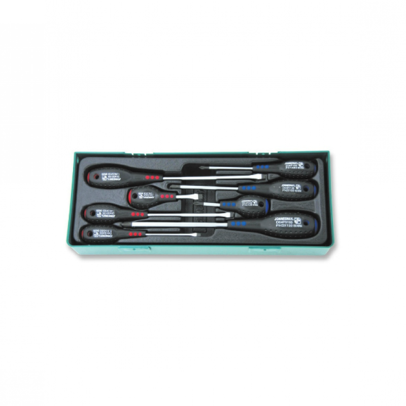 Bộ tuốc vít 2 cạnh và 4 cạnh gồm 8 chi tiết Model : D04PP08SP