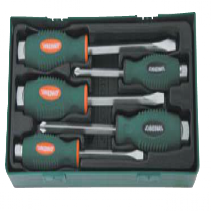 Bộ tuốc nơ vít 5 chi tiết có chuôi có thể đóng hoặc vặn model: D70105SP